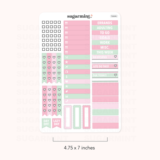 You're the Best Headers + Functional Stickers