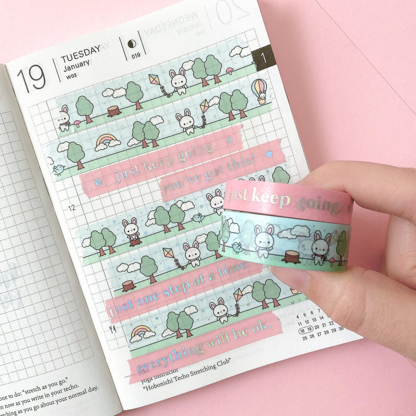 Spring Bunnies Washi Tape