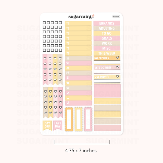 Be Kind Functional Stickers