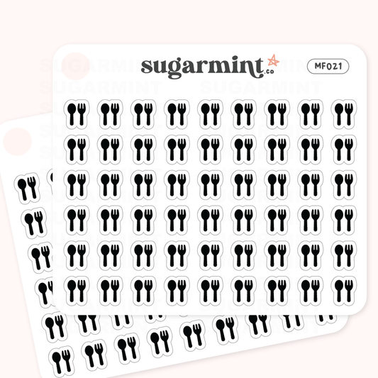 Meal Icon Stickers