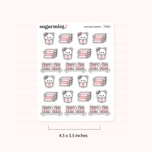 Mimi Reading Stickers