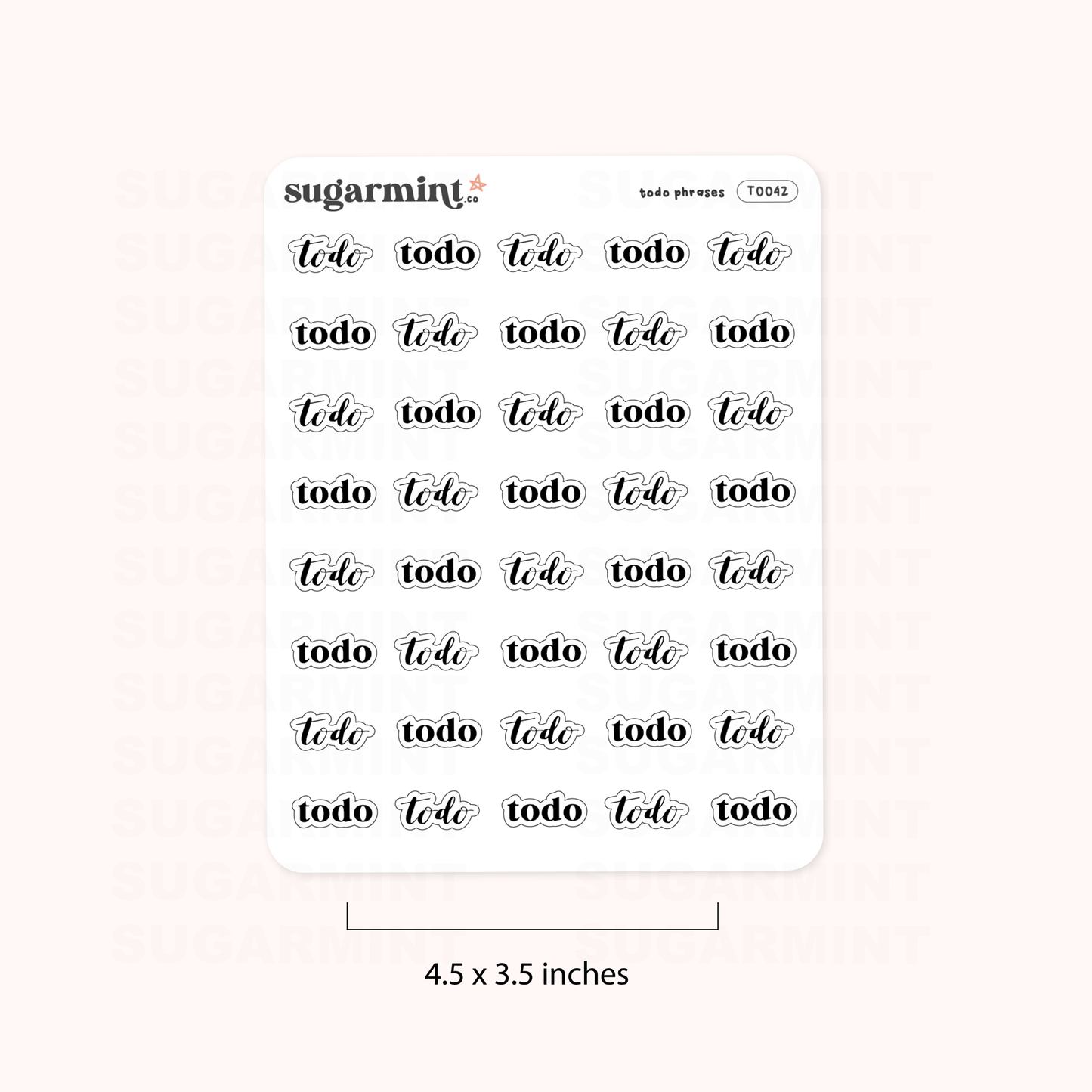 To Do Script Stickers