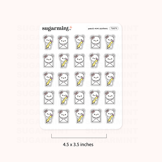 Mimi Pencil Stickers