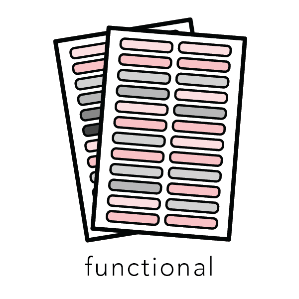 Functional Stickers