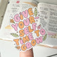 Give Yourself Time to Grow Waterproof Die Cut Sticker