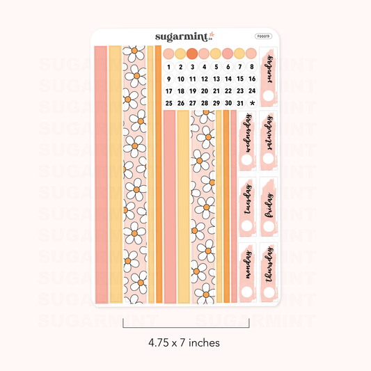 It's a Good Day Washi and Date Cover Stickers