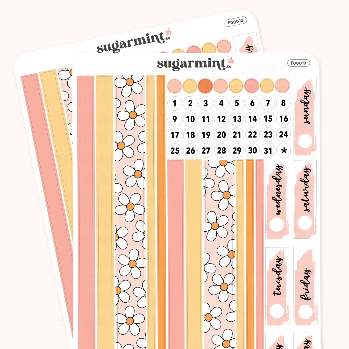 It's a Good Day Washi and Date Cover Stickers