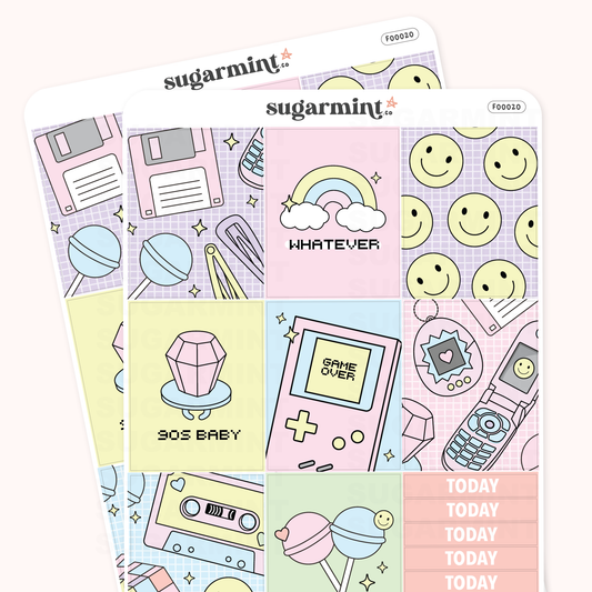 90's Baby Boxes Stickers