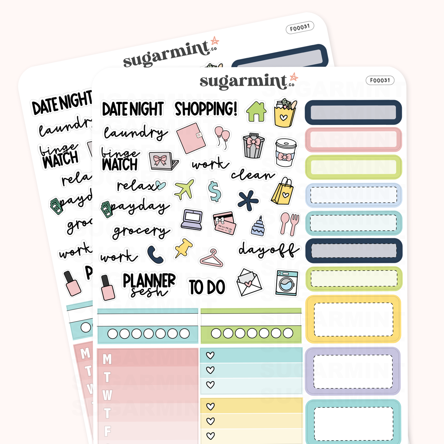 Space Dinos Washi Combo Stickers