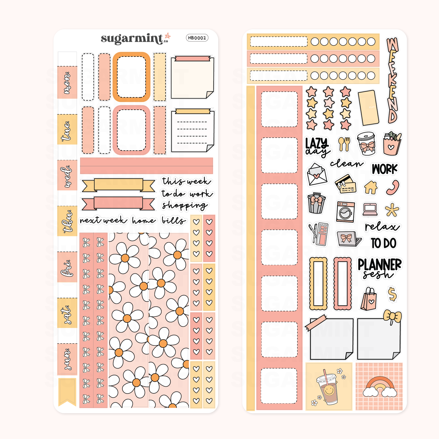 It's a Good Day Hobonichi Weeks Planner Sticker Kit