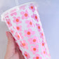 Pink Flower Doodles 24oz Cold Cup