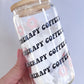 Coffee is My Therapy 12oz Libbey Glass