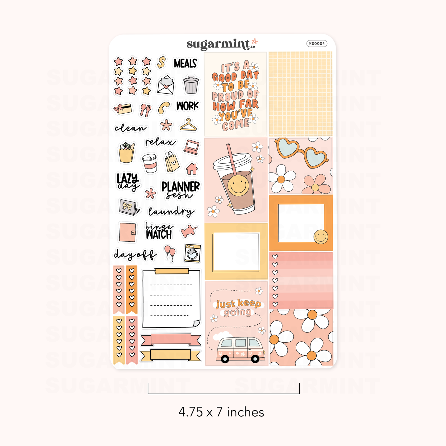 It's a Good Day Hobonichi Cousin Planner Sticker Kit