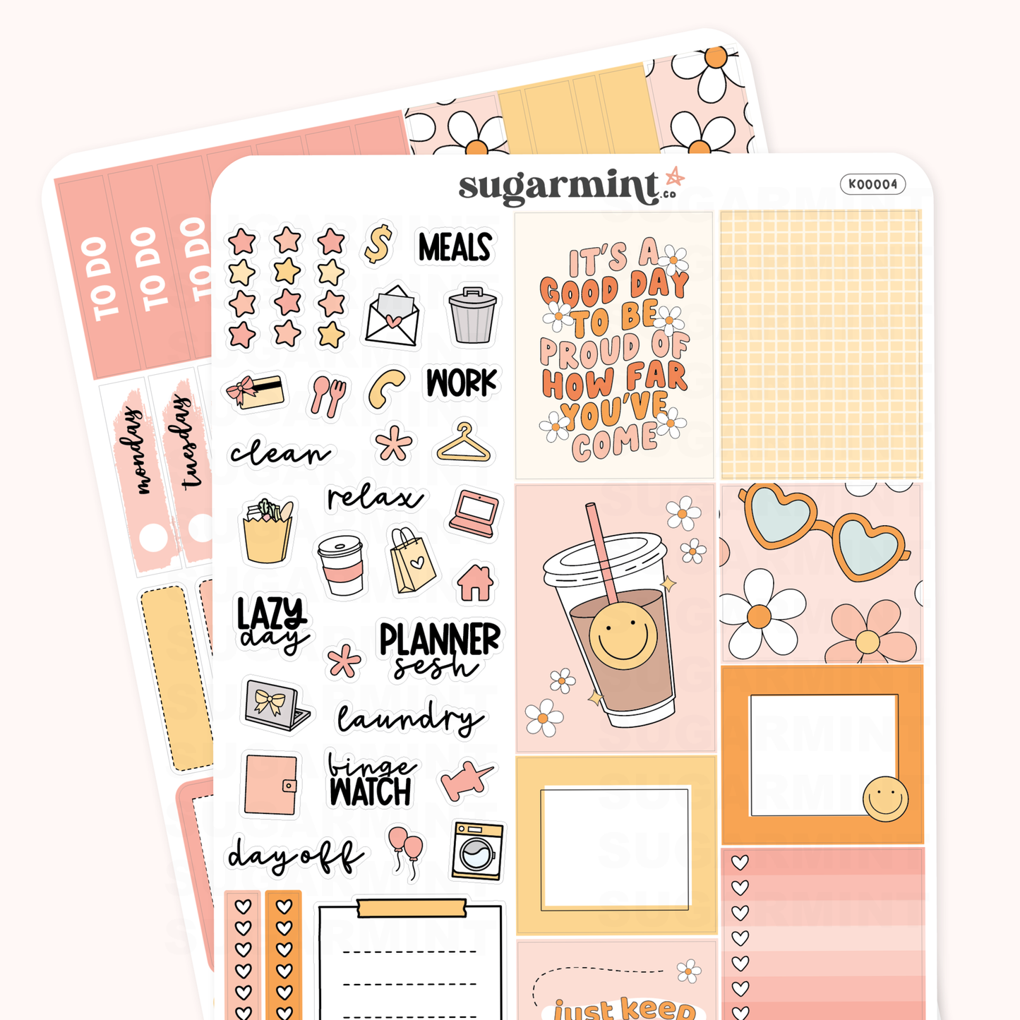 It's a Good Day Hobonichi Cousin Planner Sticker Kit