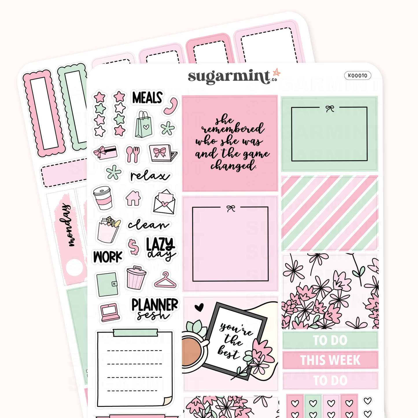 You're the Best Mini Planner Sticker Kit