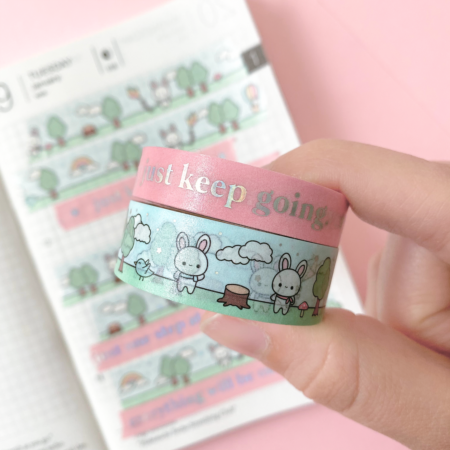 Spring Bunnies Washi Tape