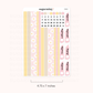 Be Kind Washi and Date Cover Stickers