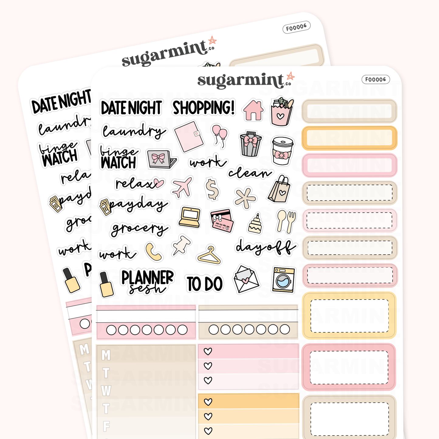 Be Kind Washi Combo Stickers