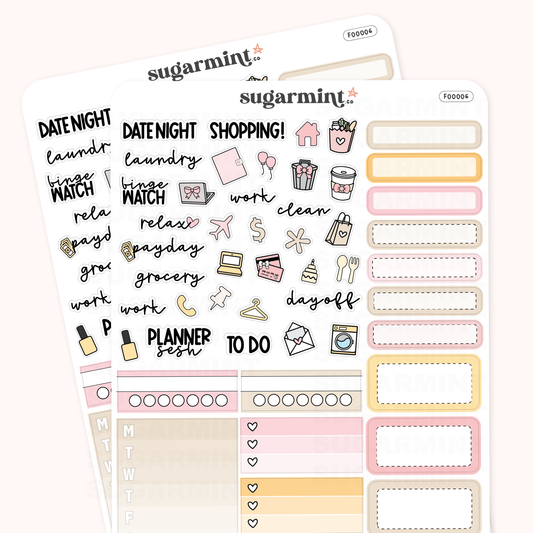 Be Kind Washi Combo Stickers