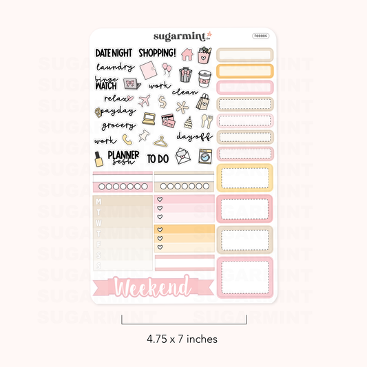 Be Kind Washi Combo Stickers