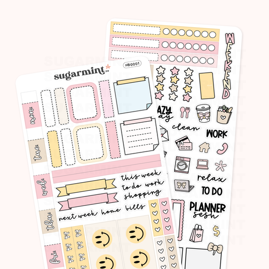 Be Kind Hobonichi Weeks Planner Sticker Kit