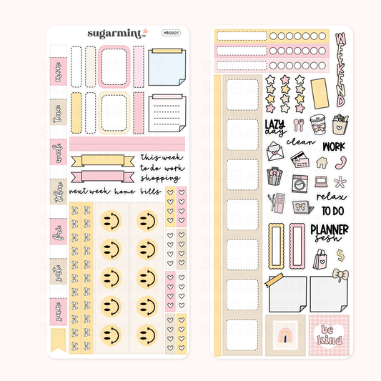 Be Kind Hobonichi Weeks Planner Sticker Kit