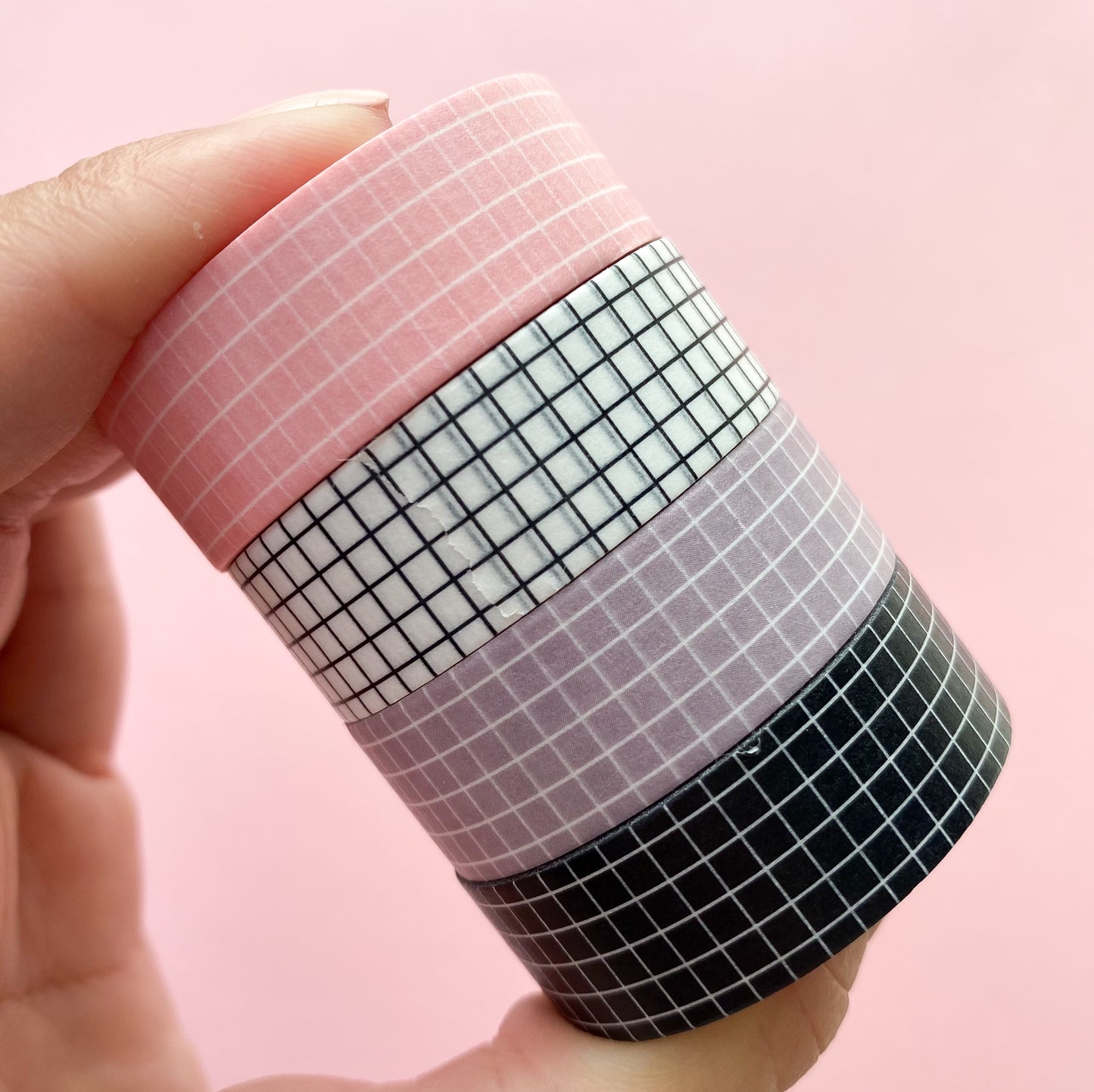 "Ashley" Color Scheme Grid Washi Tape