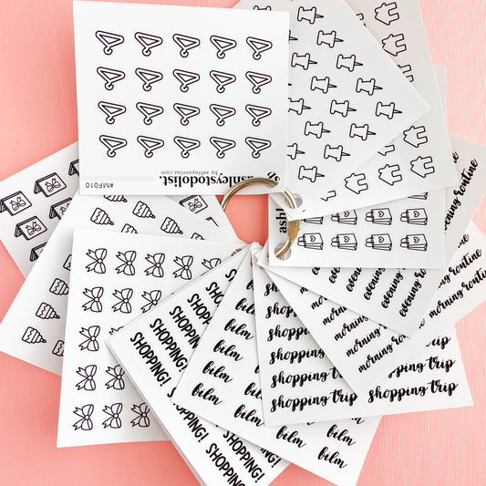 Polaroid / Memory Keeping Mini Functional Stickers