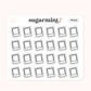 Polaroid / Memory Keeping Mini Functional Stickers