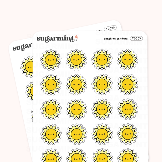 Sunny Weather Stickers