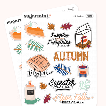 Fall Deco Sheet