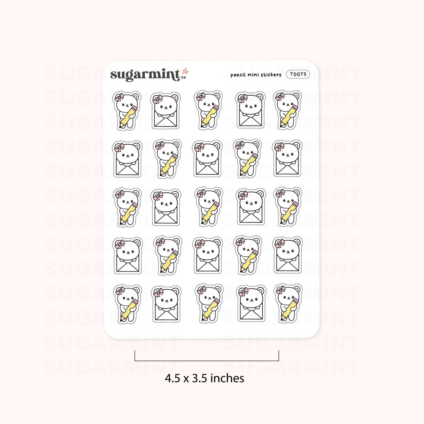 Mimi Pencil Stickers